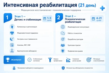Реабилитация за 21 день в Малоярославеце